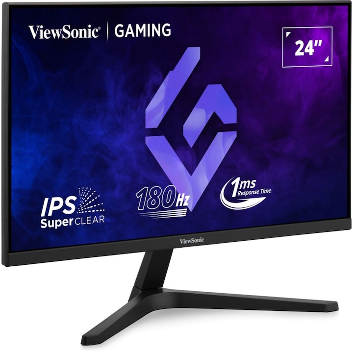 23,8 hüvelykes monitor, ViewSonic VX24G1-HD, 1920 x 1080 pixel, 180 Hz, 1 ms