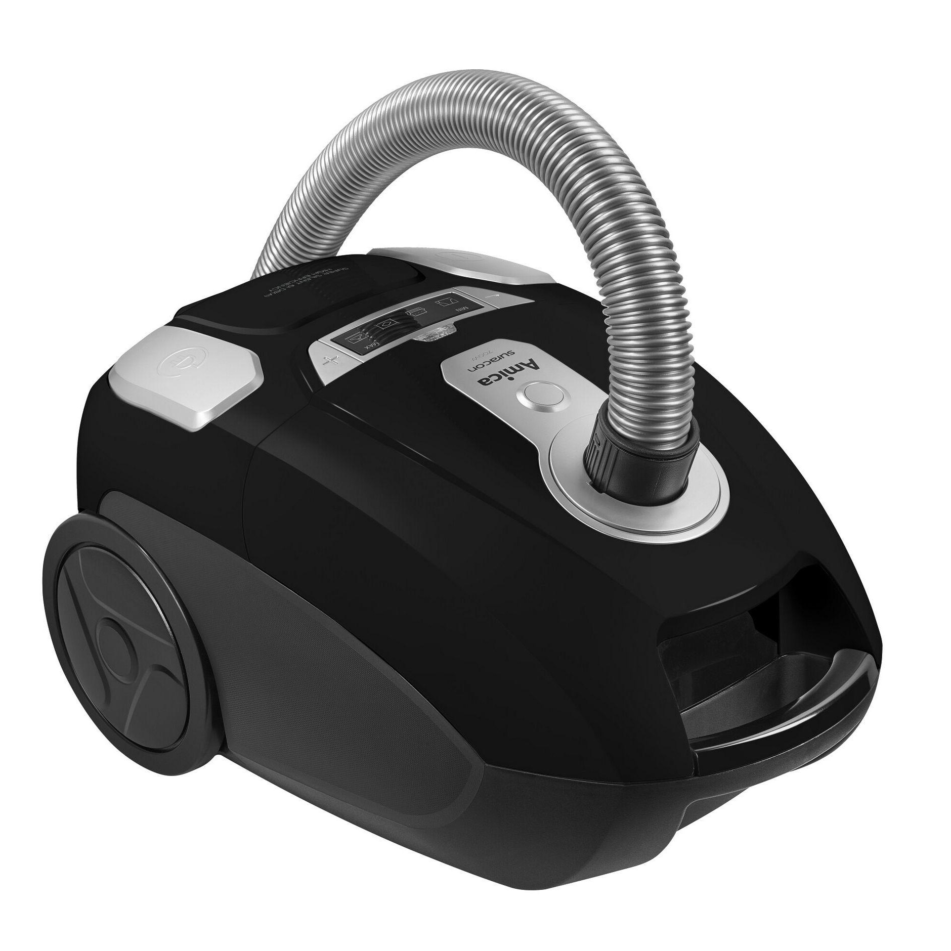 Aspirator Amica Suracon VM 7002, 720W, negru, cu accesorii, 31x25,5x46cm