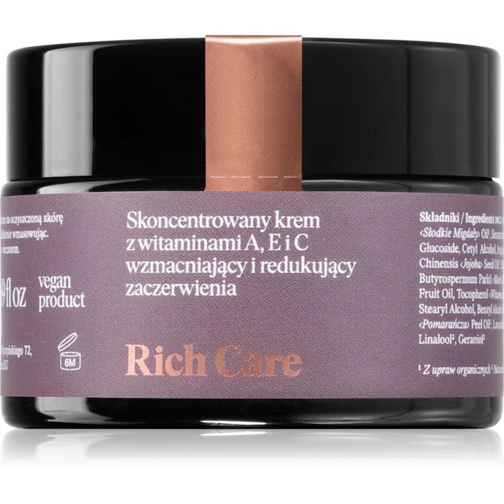 Make Me BIO Rich Care arckrém 50ml, száraz bőrre, segít fenntartani a hidratáltságot