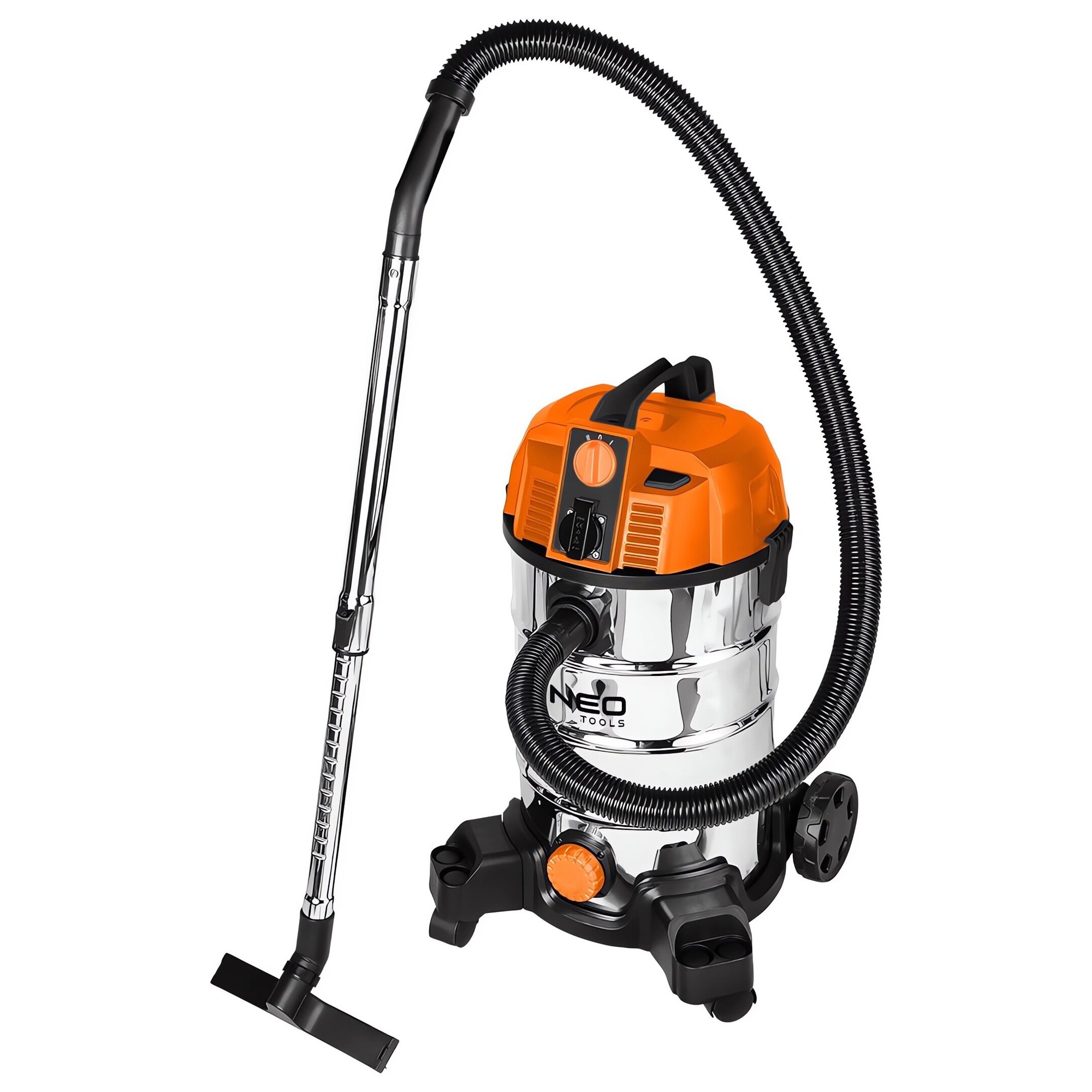 Aspirator industrial NEO Tools, 1600W, 35l, cu functie de suflare, 4m cablu