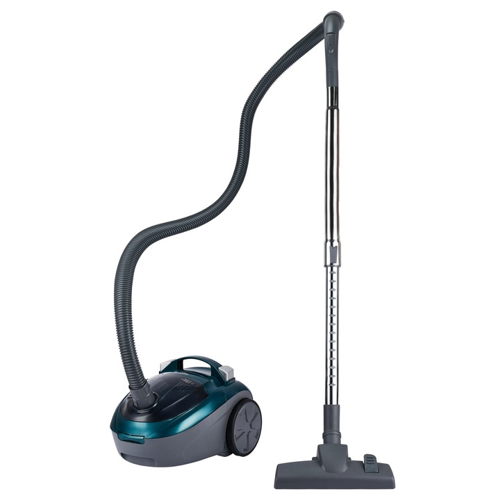 Aspirator Zelmer ZVC031P 800W, verde-gri, 2.5L, set cu accesorii pentru parchet