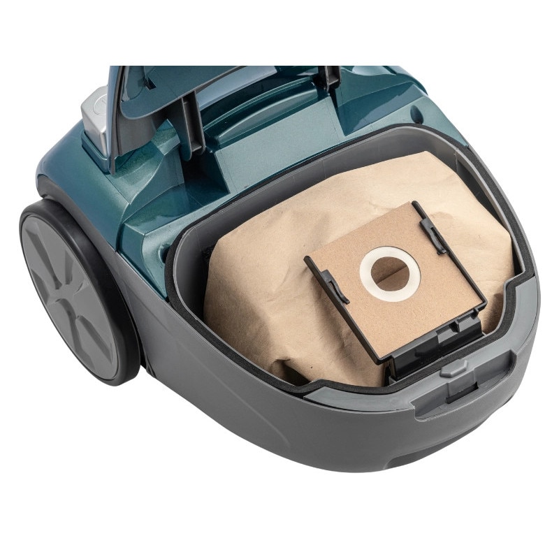 Aspirator Zelmer ZVC031P 800W, verde-gri, 2.5L, set cu accesorii pentru parchet