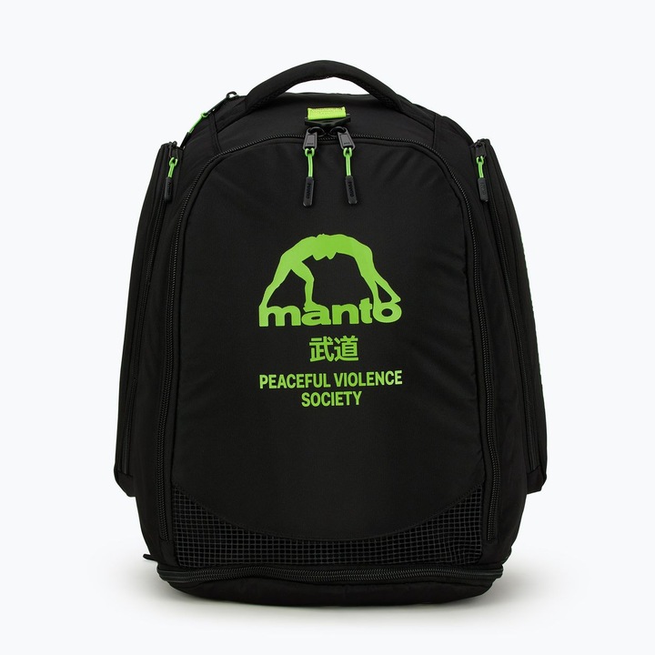 Rucsac Manto Society XL negru/verde