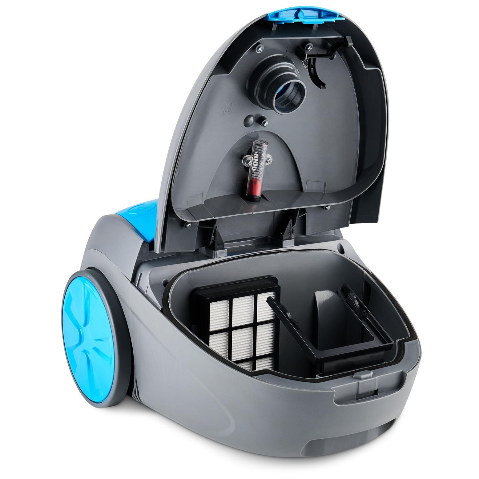 Aspirator Zelmer ZVC262 Tadek 800W, 2.5L, albastru-gri, accesorii incluse