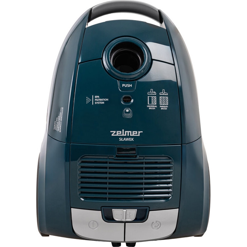 Aspirator cu sac Zelmer Slawek 800W albastru 31.1x33.8x31.1cm