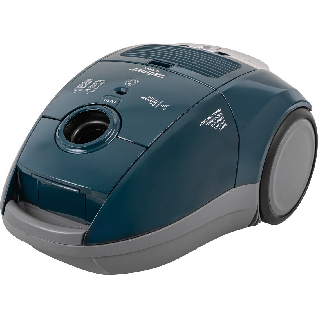 Aspirator cu sac Zelmer Slawek 800W albastru 31.1x33.8x31.1cm