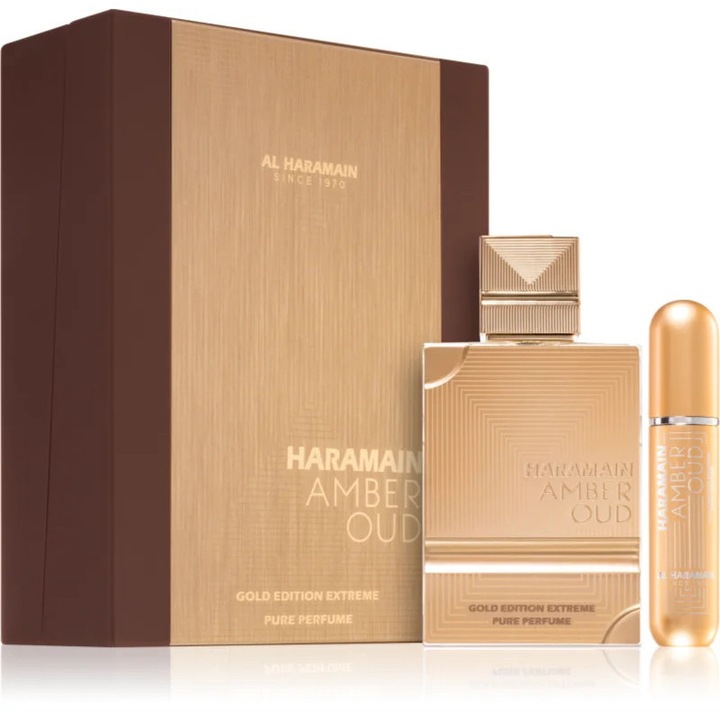 Parfum unisex Al Haramain Amber Oud Gold Edition Extreme, 60ml, lemnos-ambrist
