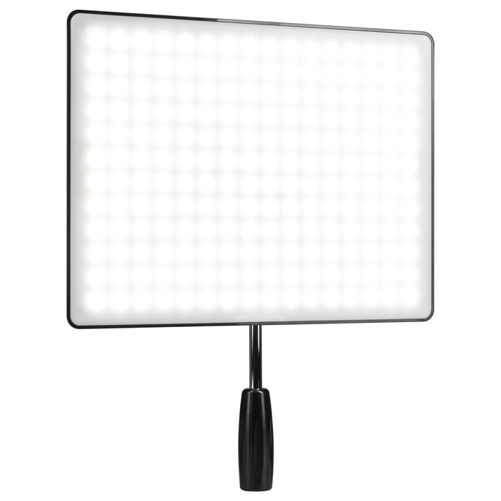 YONGNUO YN600 Air WB LED lámpa, 4000 lumen, 192 dióda, 5,5x33,5x25,5cm, szett fedéllel és állvánnyal