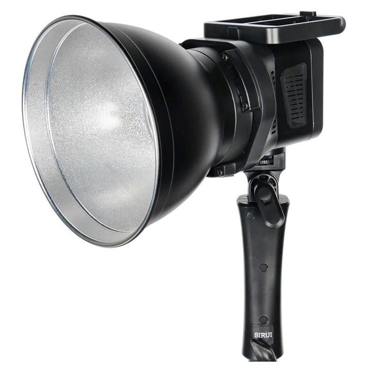 LED лампа SIRUI C60 WB, 3000 лумена, 60 W, 5600 K, 11x11.6x9.2 см, пълен комплект с аксесоари