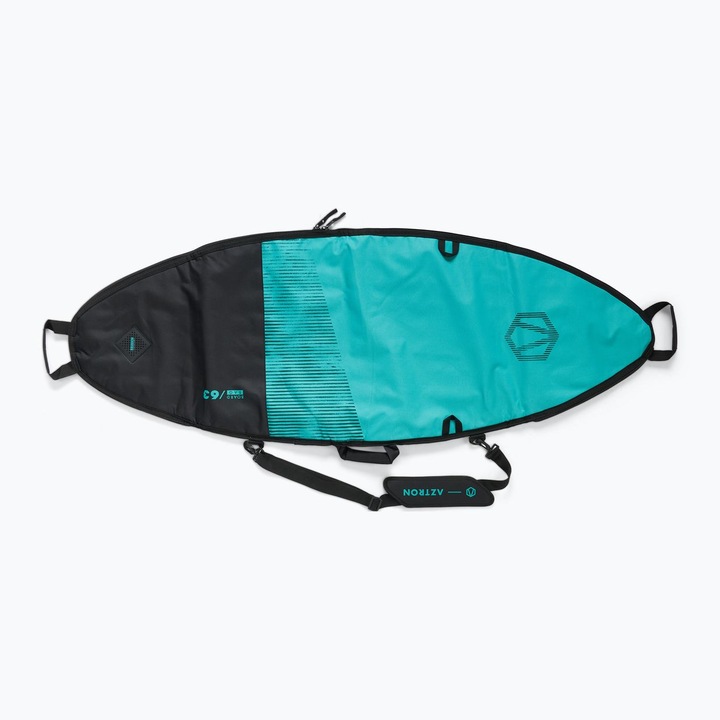 Aztron wakeboard sporttáska, Wakesurf Board Bag 49 modell, zöld, 129x57cm