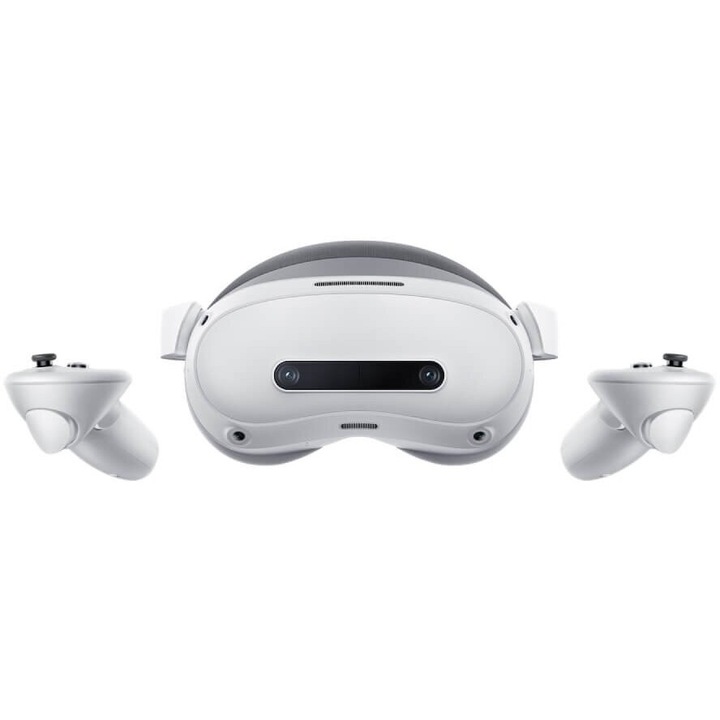 VR очила PICO 4 Ultra Enterprise, 2 x 2.56", 32 MP, бели, пълен комплект