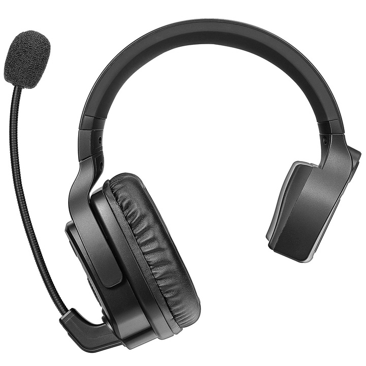 Casti cu microfon, Saramonic WiTalk SRH, wireless, bidirectional, negru, 175x203x86mm