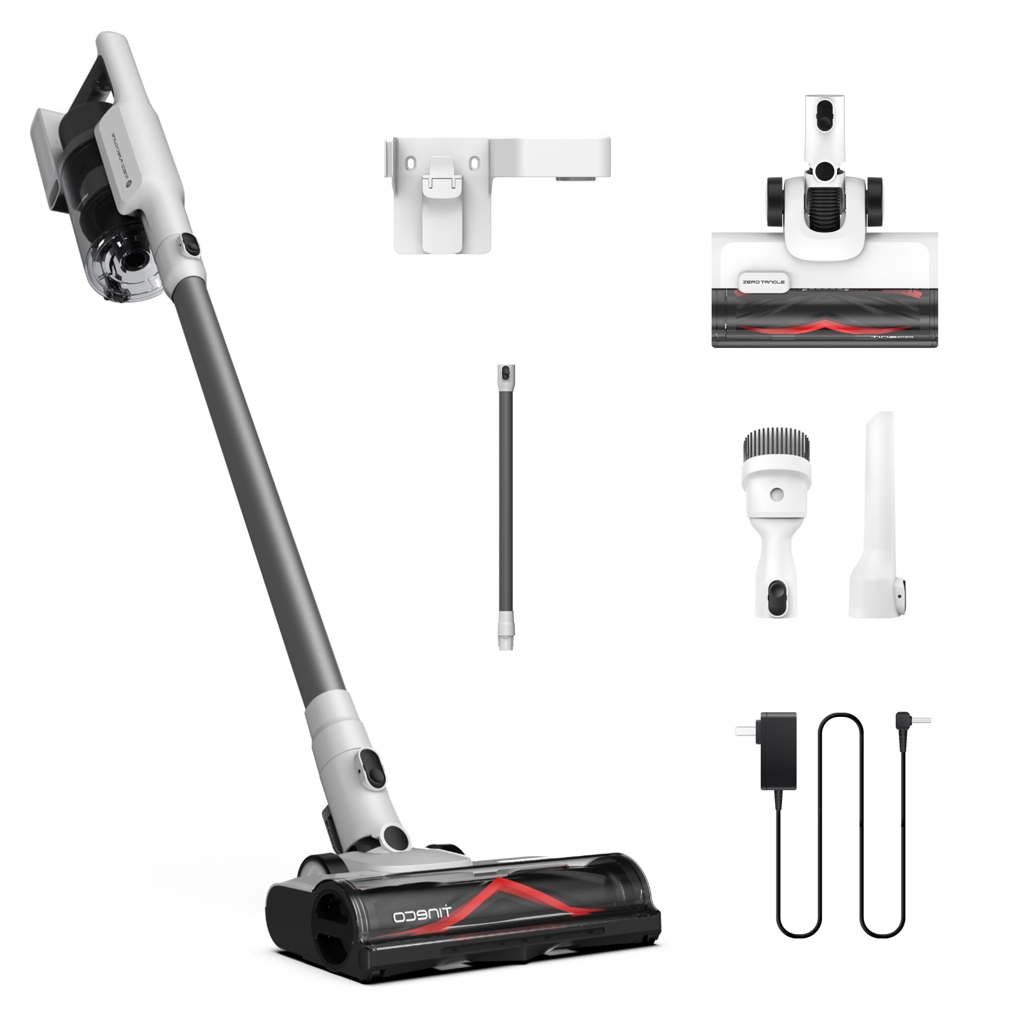 Aspirator TINECO A30S Plus, alb-gri, 25.2V, 60 min autonomie