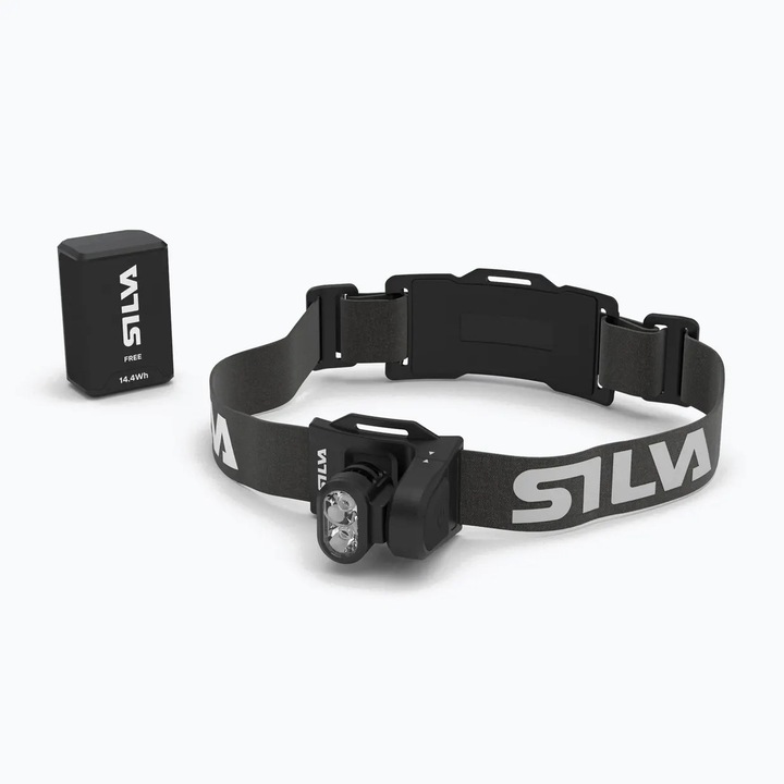 Челник Silva Free 1200 XS, 500-1200 лумена, водоустойчив, сив, OS