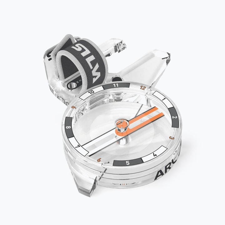 Busola Silva Arc Jet CS Left, fara culoare, 7,38x7,42x1,1cm, sezon cald