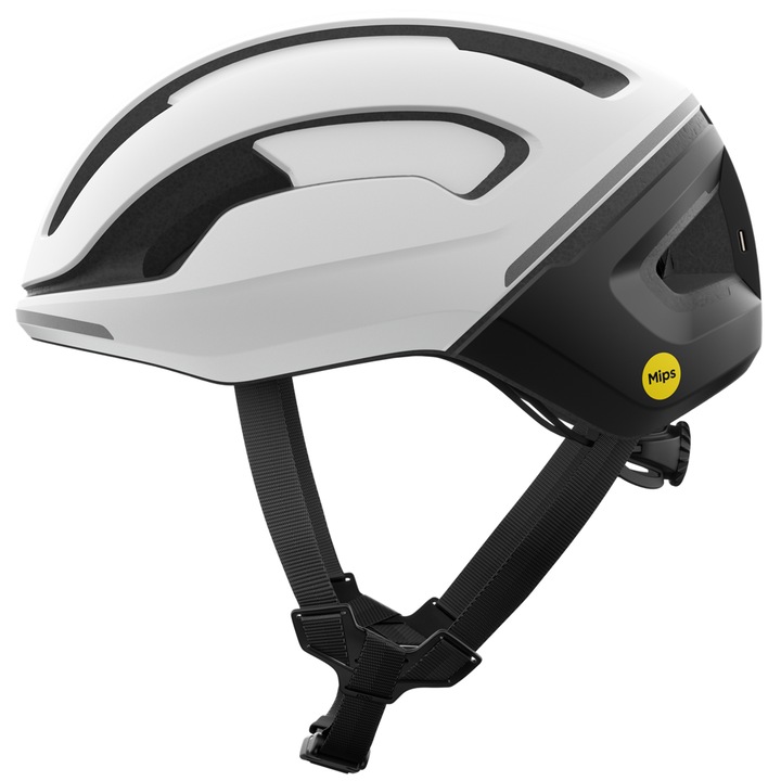 Casca de protectie sport POC Omne Beacon MIPS, alb, marime medie