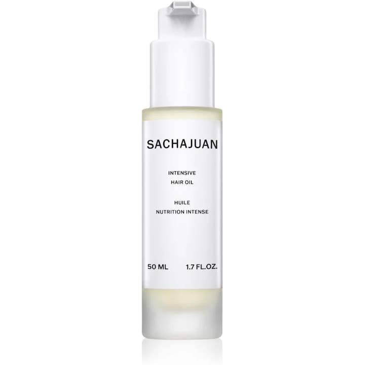 Ulei de par, Sachajuan Intensive Hair Oil 50 ml, pentru toate tipurile de par, regenerare, protectie