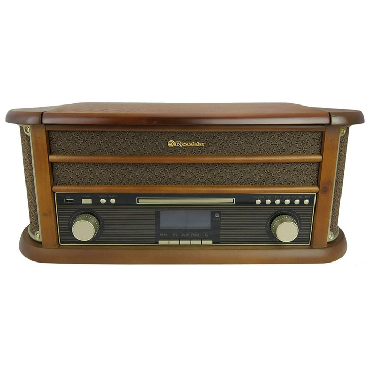 Pick-Up, ROADSTAR HIF-1993D, Bluetooth, USB, maro, 510x250x345mm