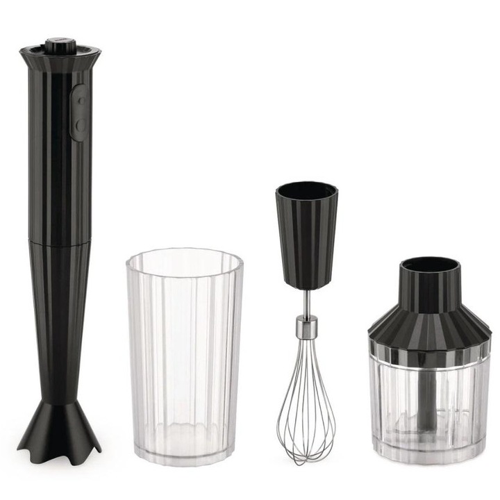 Blender, Alessi Plisse MDL10SB, 500W, negru
