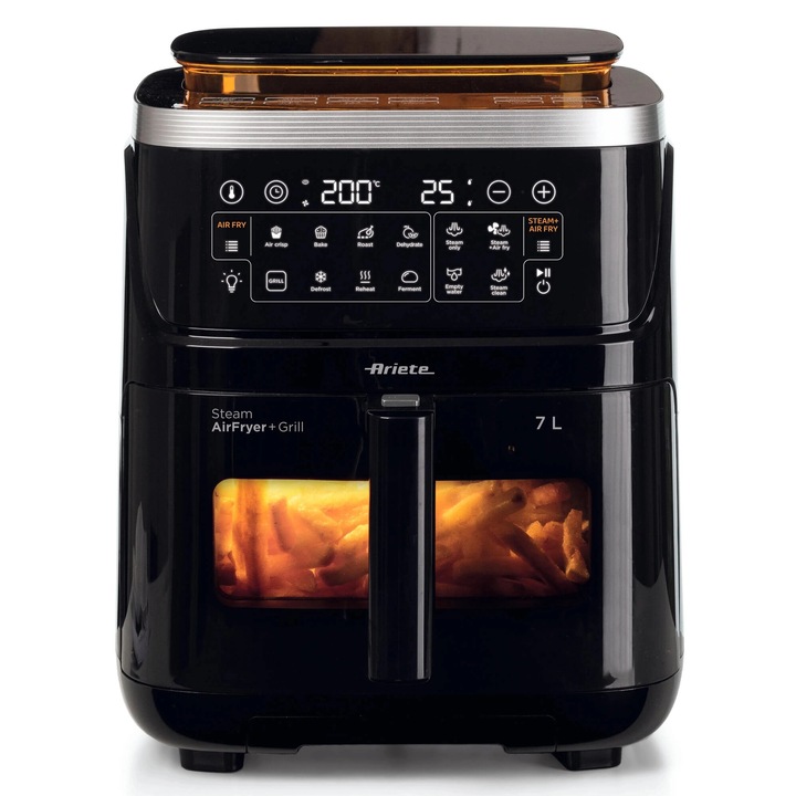 Фритюрник Ariete 1700W, 7л, черен