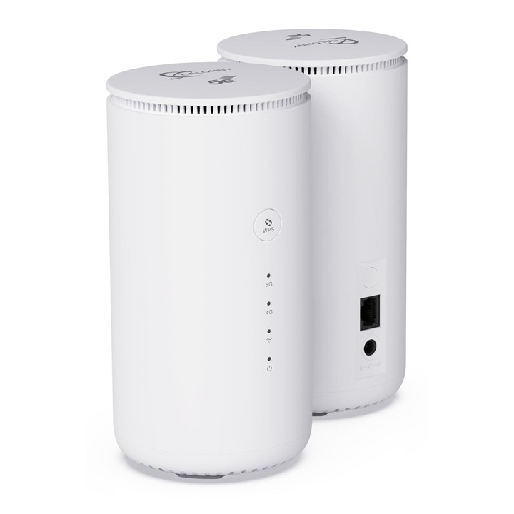 Calonny 5G router, WiFi vezeték nélküli kétsávos, beépített antenna, 1000 MB/s, kártyafüggetlen