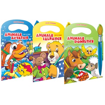 Set de carti Editura Prut. Culori fermecate pensula Set de carti Editura Prut. Culori fermecate pensula