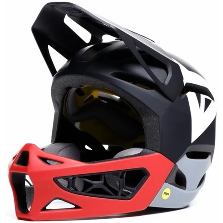 Casca de protecție Full Face Dainese Linea 01 MIPS Evo, ventilată, neagră, M