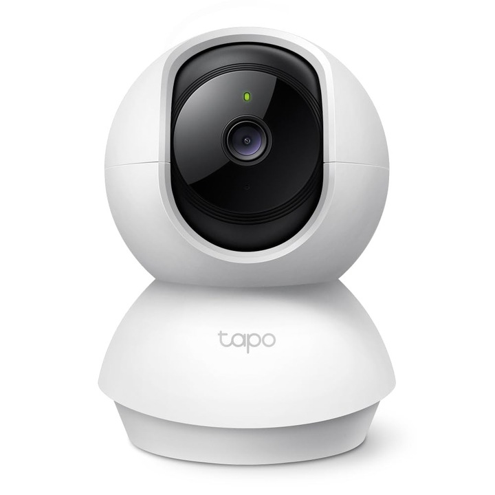 Cameră de supraveghere Tapo C200C Wi-Fi 360, 1080P, vedere nocturnă, audio bidirecțional