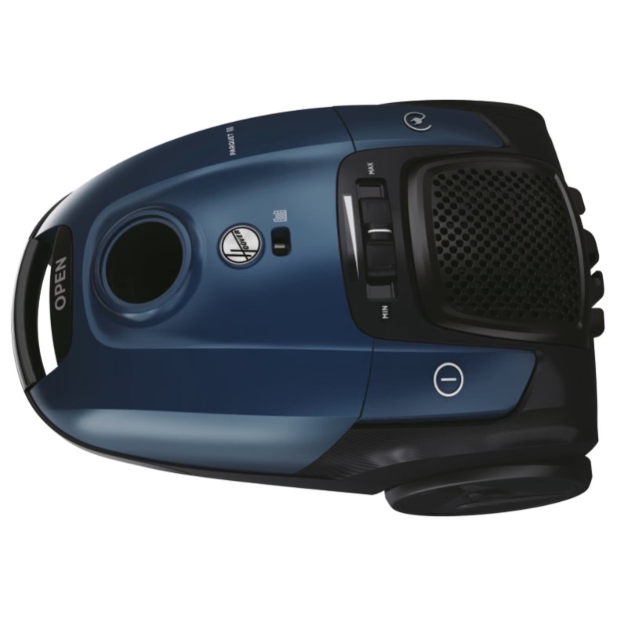 Aspirator cu sac Hoover Telios Extra TXL70HM 011, reglare putere, negru-albastru, 44.3x30x23.7cm