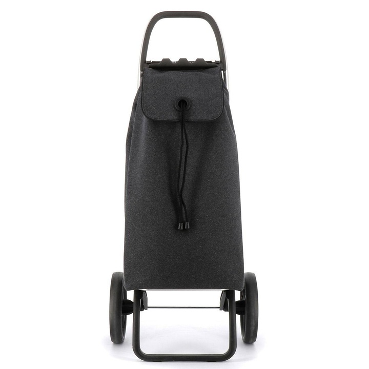 Carucior de cumparaturi pliabil Rolser I-Max EcoiMax, 43L, 40kg, carbon, 47x23x67cm