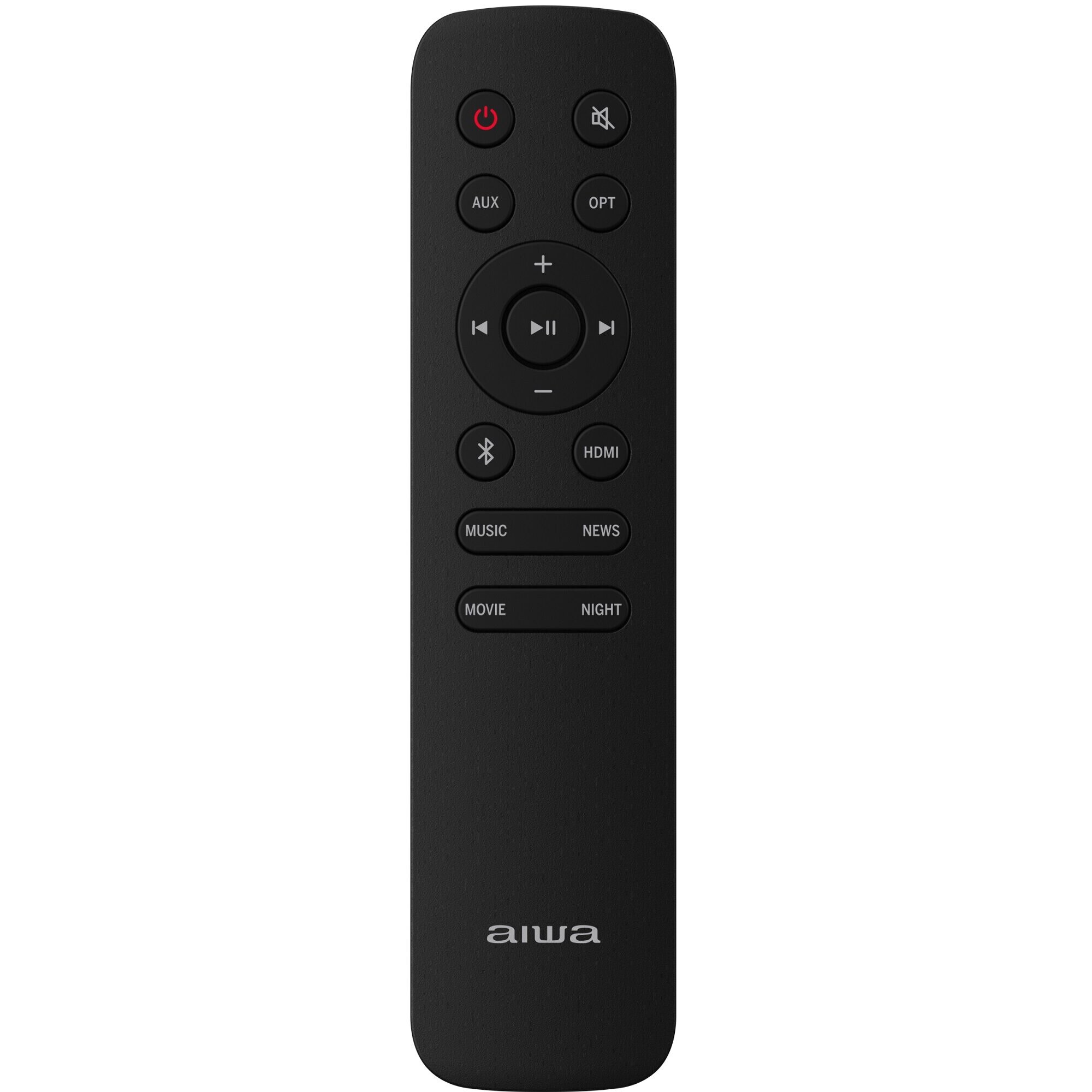 Soundbar Aiwa HE-1200SW, 2.1 canale, Bluetooth, 120W, negru, 900x86x45mm, subwoofer activ 370x105x250mm