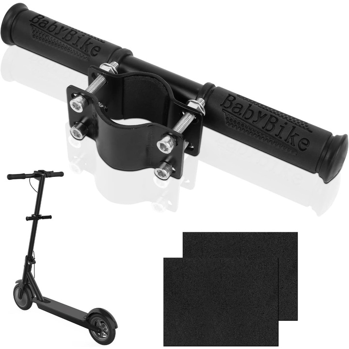 Дръжка за тротинетка Supertina®, регулируема, неплъзгаща се, 22,5 см, за деца