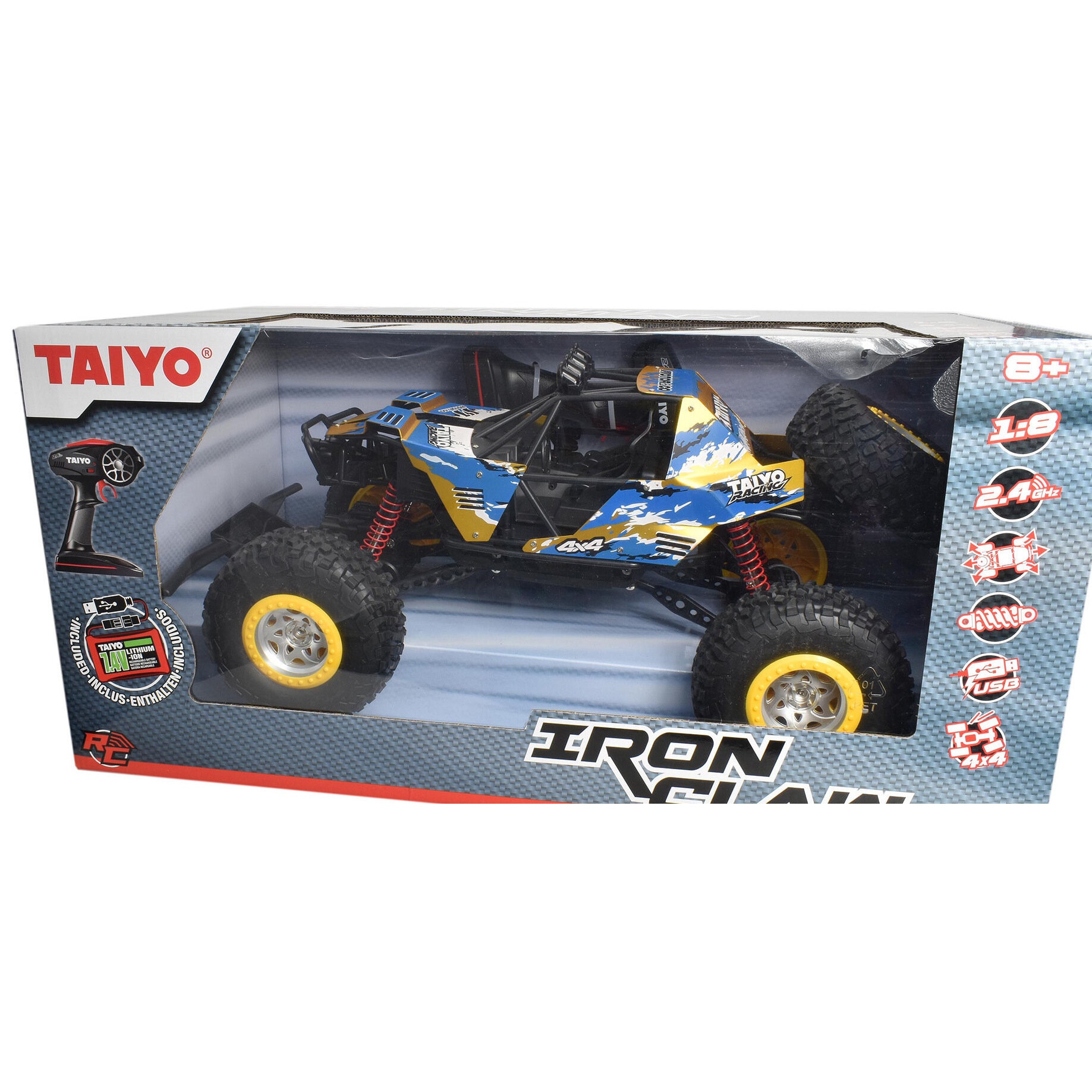 Masinuta radiocomandata TAIYO, teren, canale, 2400MHz, 15m, 1:8