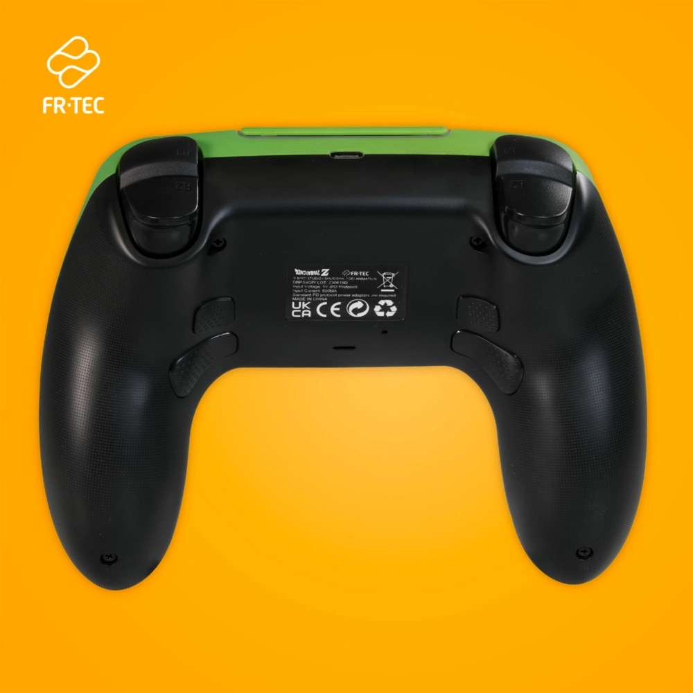 Gamepad FR-TEC Dragon Ball Z, wireless, verde, pentru PC si