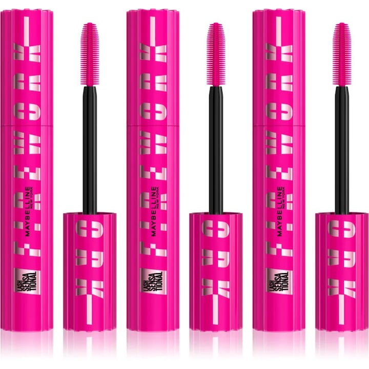 Спирала Maybelline Lash Sensational Firework, 10 мл, черна
