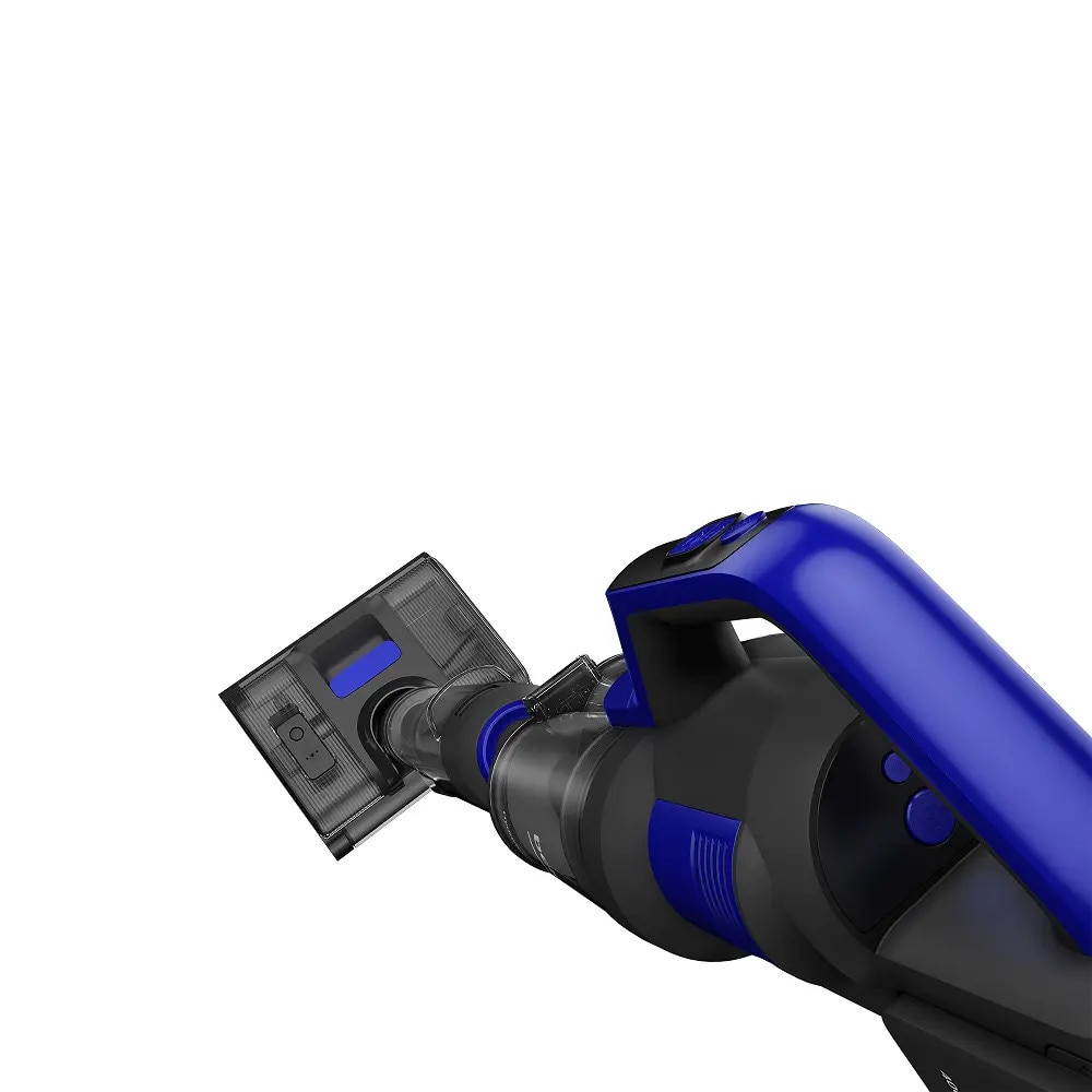 Aspirator Beko VRW90421VD HydroTrio Pro, 3 moduri, negru-albastru, 34.5x16.1x119cm