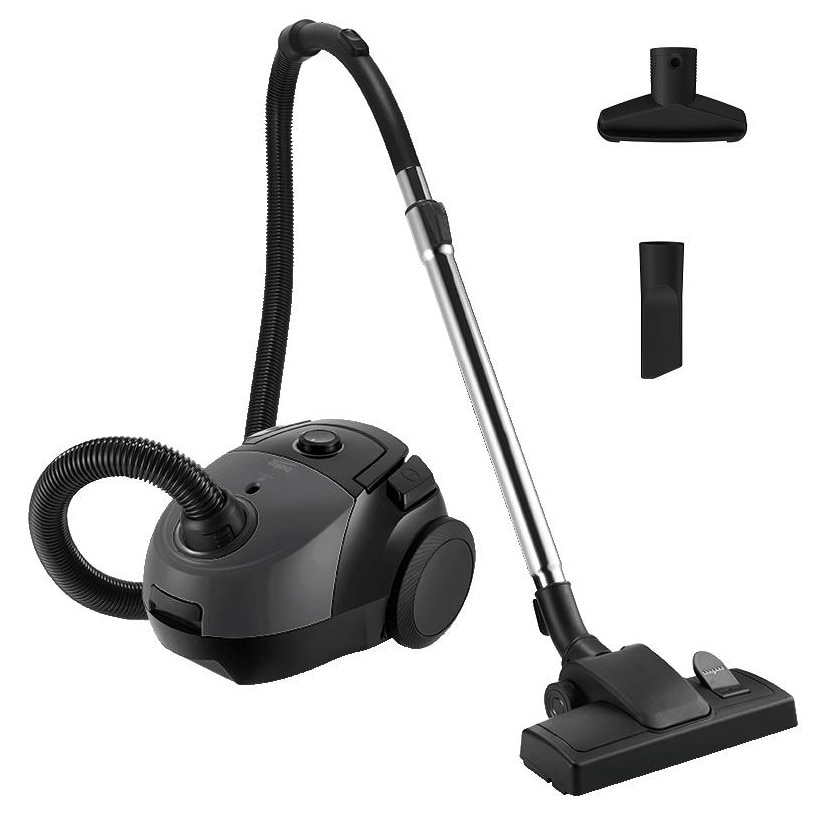 Aspirator Beko VCC34801AG, 800W, grafit, 2.1L, cu filtru EPA 12, set complet accesorii