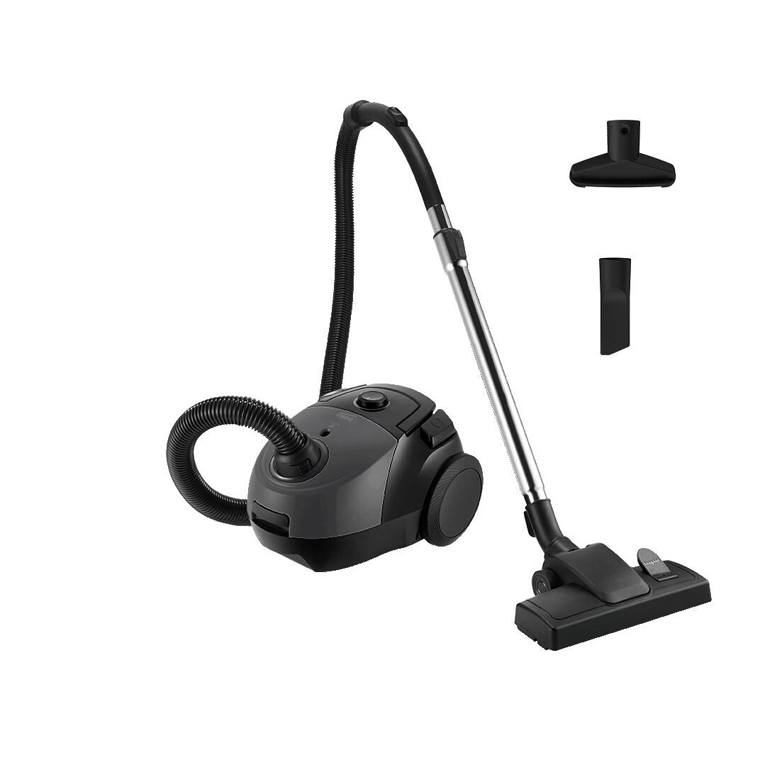 Aspirator Beko VCC34801AG, 800W, grafit, 2.1L, cu filtru EPA 12, set complet accesorii