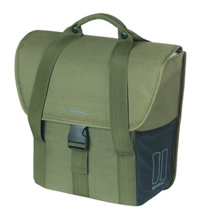 Torba pentru bagaj BASIL GO, verde, 16L, 33x17x41cm, waterproof