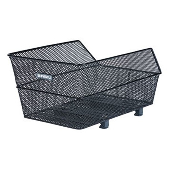 Cos pentru bicicleta Basil Cento S WSL, negru, 30x25x20cm