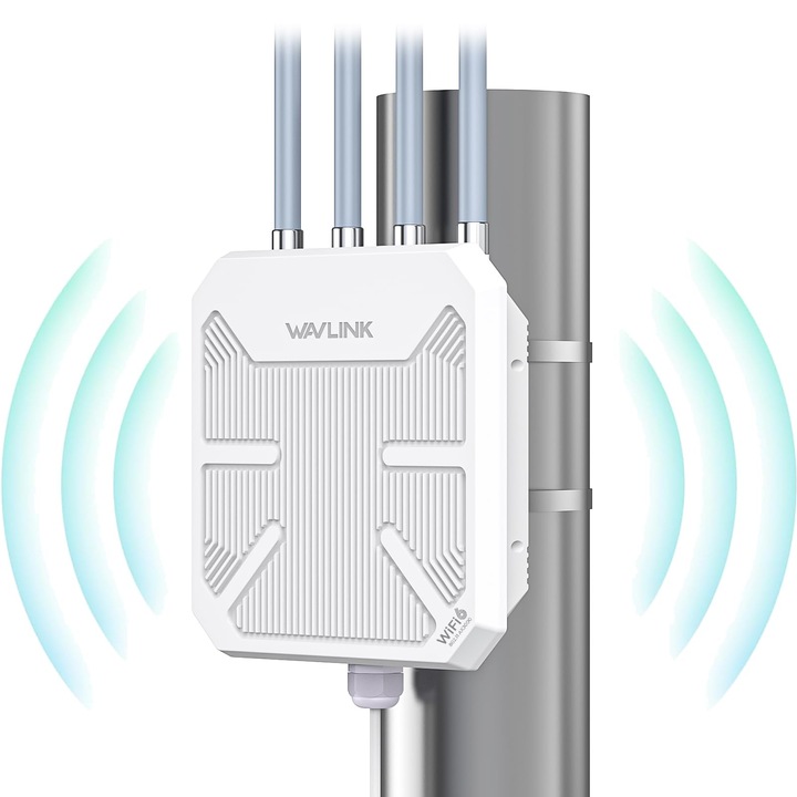 Wi-Fi átjátszó Mesh TamperSeals Group WN573HX3, kétsávos, kültéri, időjárásálló IP67