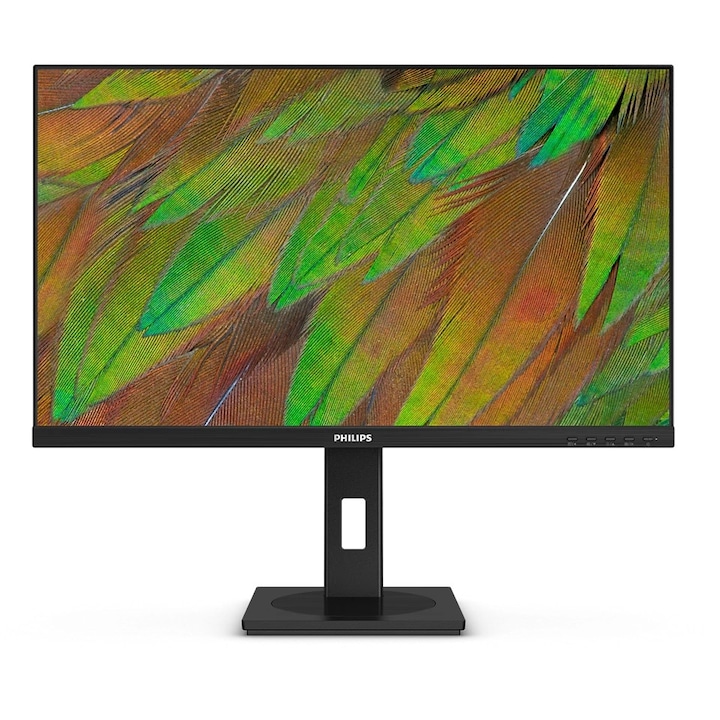 Philips 27B1N3800/00 monitor 27" 4K IPS, 60Hz, 4ms, fekete, 613x524x205mm