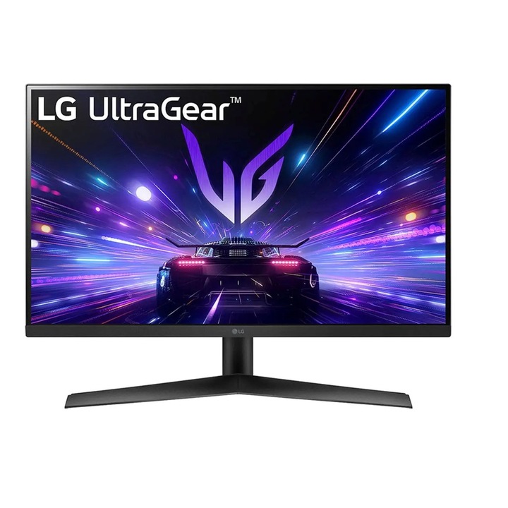 LG UltraGear 27GS60F-B monitor 27" Full HD, IPS, 180Hz, 1ms, fekete, VESA 100x100 mm