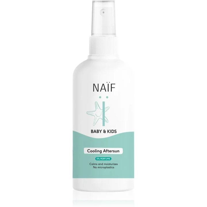 Spray dupa plaja Naif Baby & Kids Cooling Aftersun, 175ml, fara parfum
