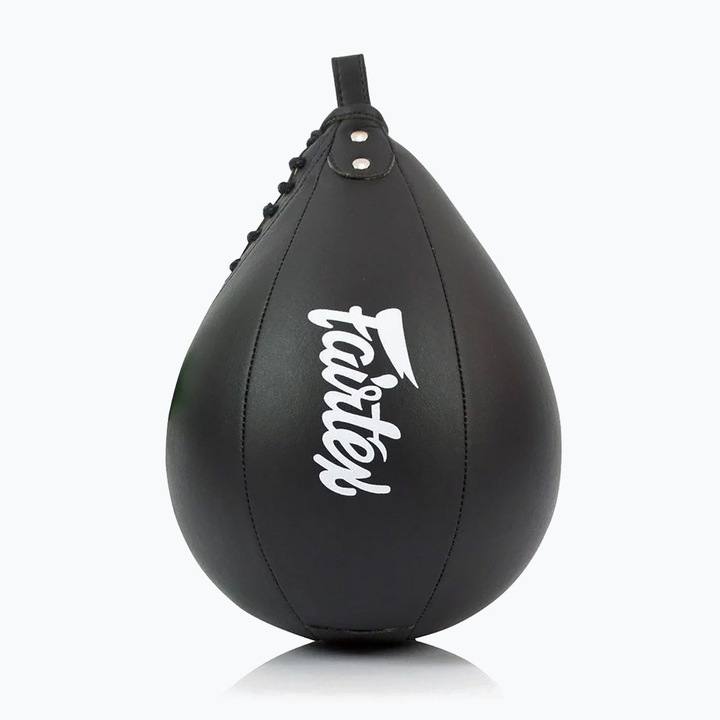 Saci sporturi de lupta Fairtex, Speed Bag SB2, negru, 30x10cm, 190g