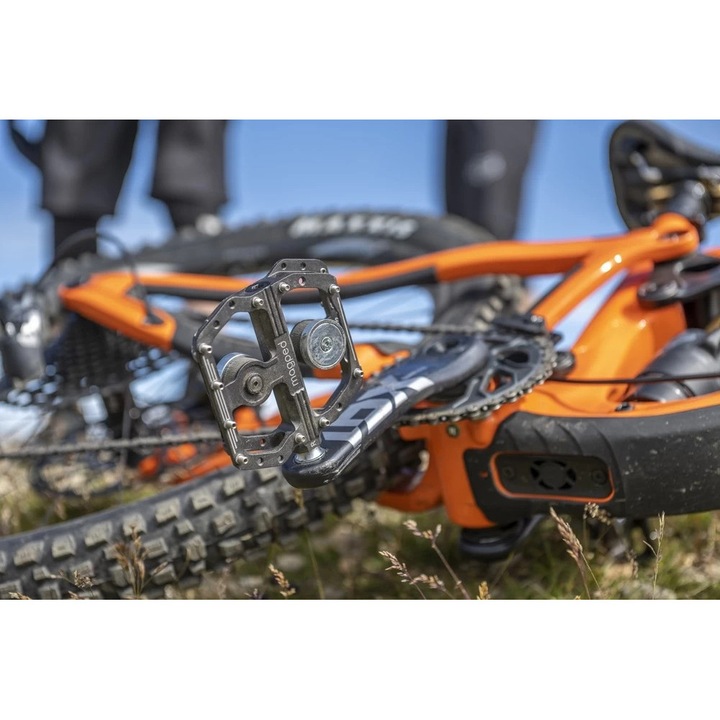 Велосипедни педали MAGPED ENDURO2 200N, магнитни, 108x100x16 мм, за Enduro/All Mountain/Downhill, пълен комплект