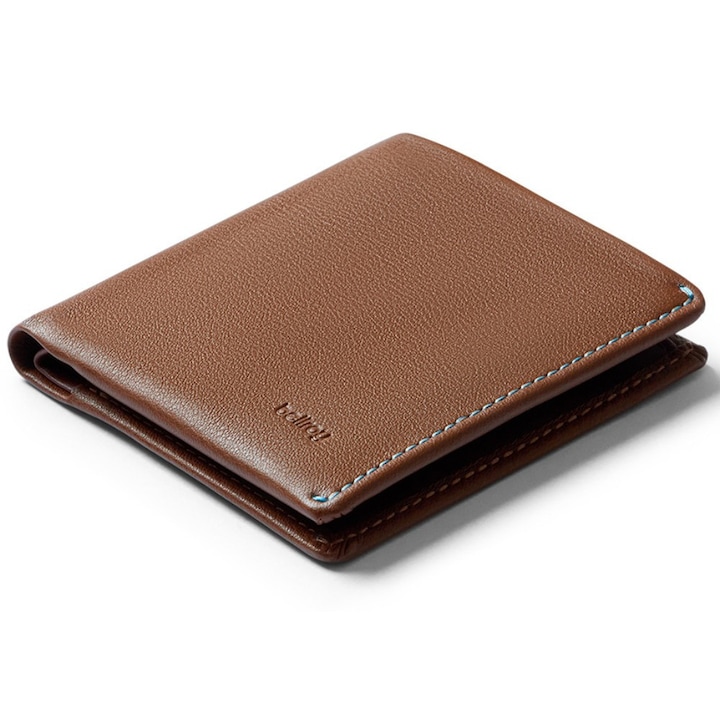 Мъжки портфейл Bellroy Note Sleeve RFID, кожен, 4-11+ карти, RFID защита, цвят лешник