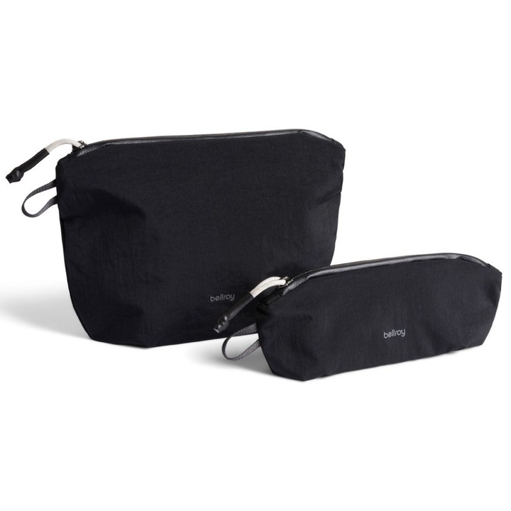 Set de geanta cosmetica si organizator Bellroy Lite Pouch Duo - Negru