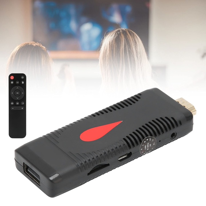 Медиен плейър CCYLEZ Stick TV 4K, 2GB RAM, 16GB ROM, Android 10, HDR