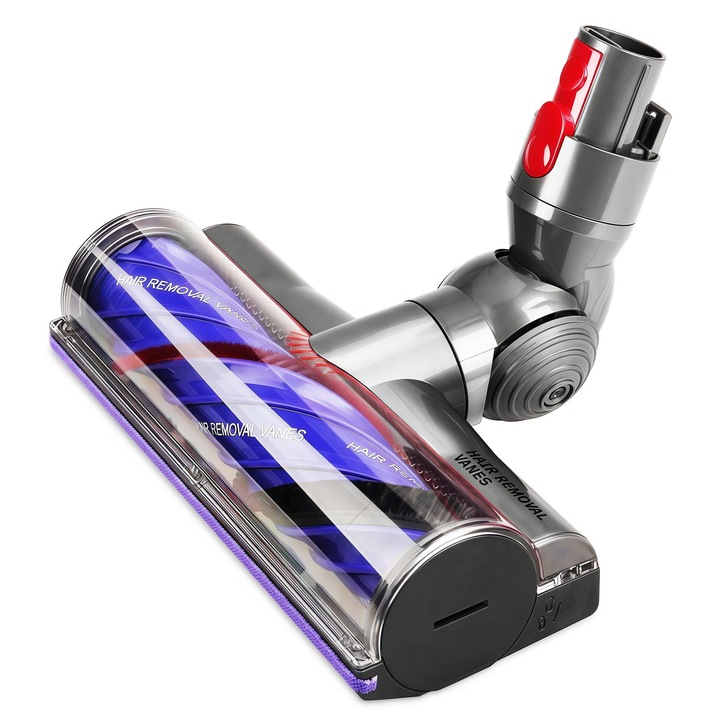 Perie de podea JNYLYFC pentru aspirator, cap de perie de schimb, anti-încurcare, compatibilă cu modele Dyson, multicolor
